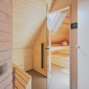 luxe sauna